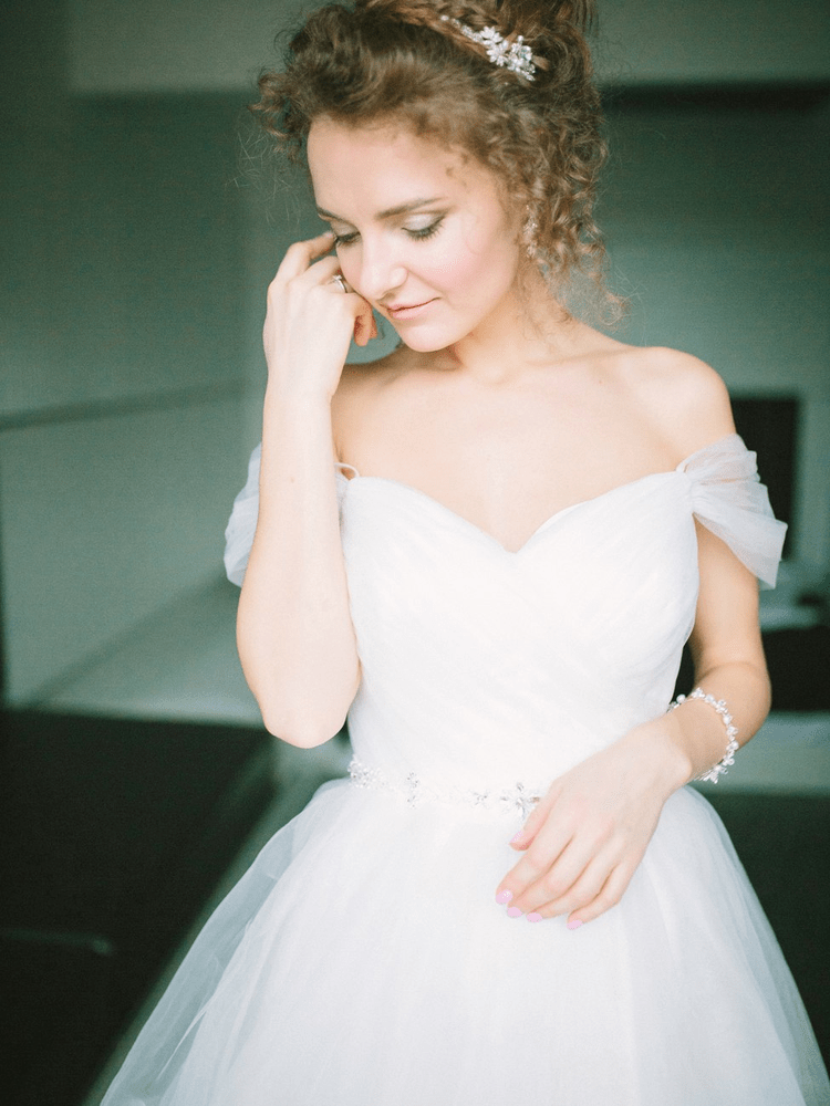 Inspiration - White Water shoot with Trudy Ivory wedding dress and Audrey boudoir