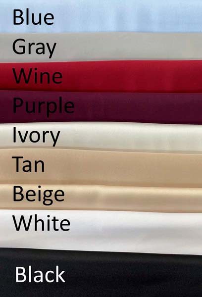 Fabrics color palette